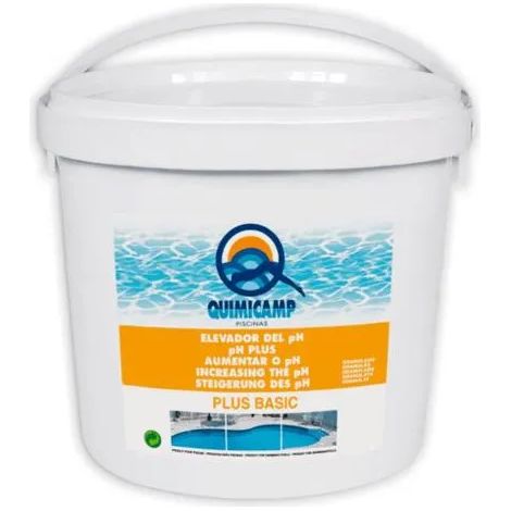 Trattamento per piscina quimicamp plus basic non caustico solido 2 kg