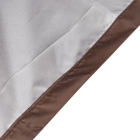 Auvent de balançoire extérieure, aire de jeux, toit, bâche imperméable de rechange, pare-soleil (couleur café) (1/5)