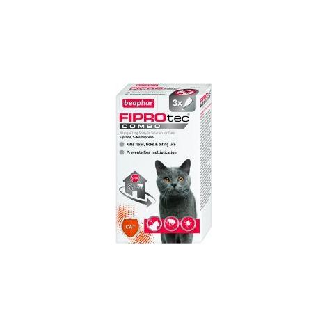 Beaphar FIPROtec COMBO Spot On for Cats - 3tmnt - 496623
