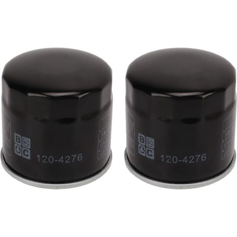 Lot de 2 Filtres à Huile Moteur en Métal 136‑7848 120-4276 127-9222 Étanchéité Parfaite pour Moteurs Toro Monocylindre V Twin Une Paire de Filtres à Huile Moteur (1/5)