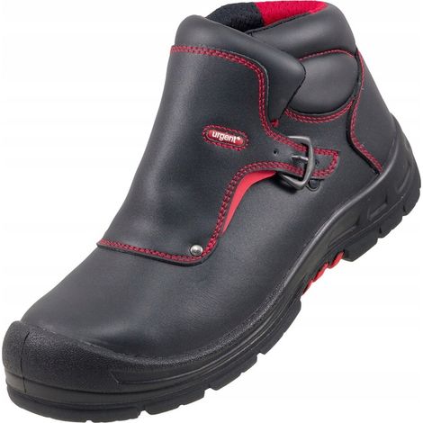 Wasserdichte Herren-Schweißerschuhe aus Leder mit S3 HRO Zehenschutzkappe