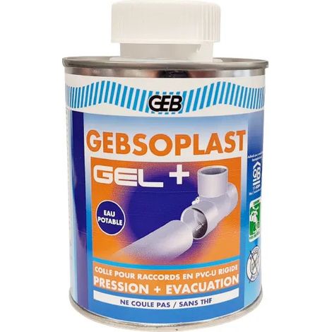Geb Gebsoplast Gel Plus PVC-Kleber transparent 500 ml