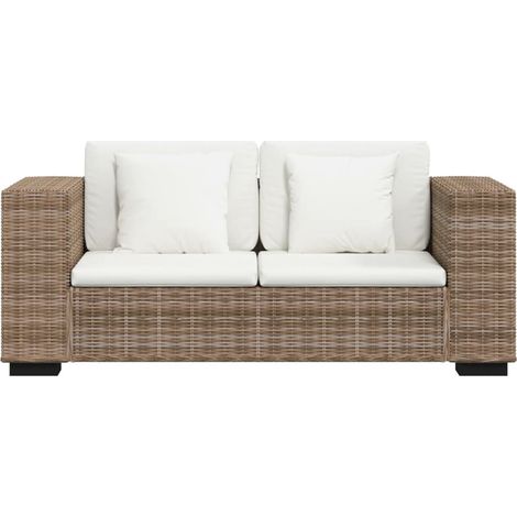 Set divano 2 posti per soggiorno soggiorno interno casa posti 7 pezzi vero rattan 020020224