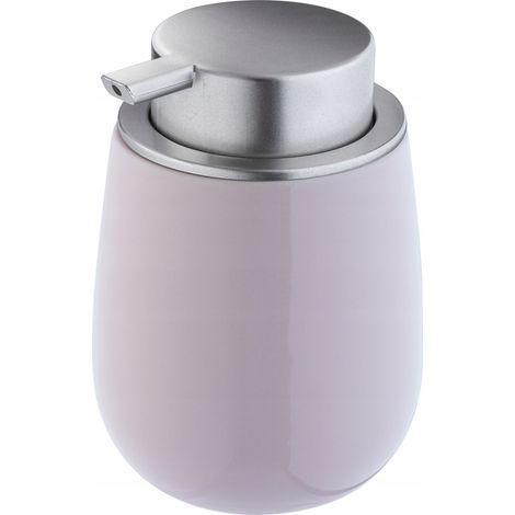 KADAX Seifenspender aus Keramik, Spender mit Pumpe aus Kunststoff, Rosa (1/5)