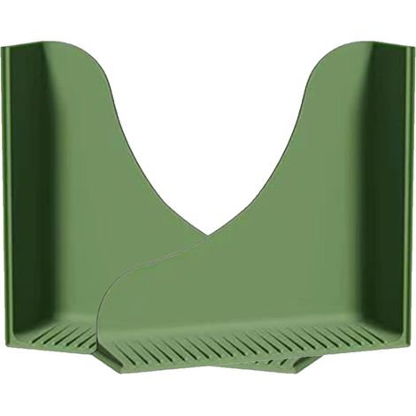 Pare-éclaboussures de baignoire en silicone, barrière anti-eau (1/5)