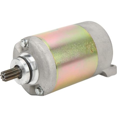 Démarreur de Moto, Moteur de Démarreur à 9 Dents, Moteur de Démarreur de Go Kart en Cuivre à 9 Dents, Rotation à Grande Vitesse pour Moteur CF250 Scooter Go Kart (1/5)