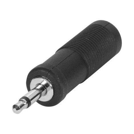 Femmina 6,35 mm Mono Jack a Maschio 3,5 mm Mono Jack