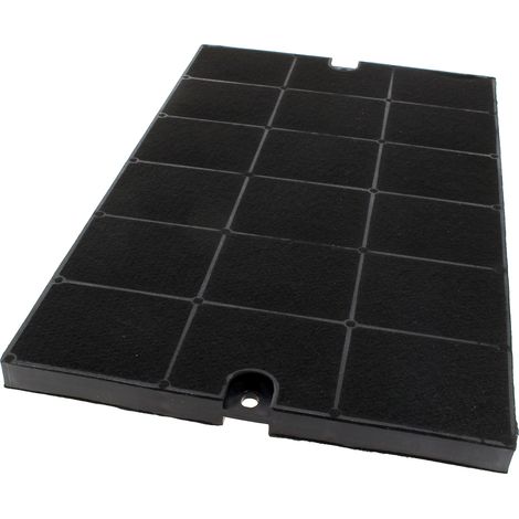 Filtre charbon (445x270mm) (92X3609, EFF52) Hotte ARTHUR MARTIN ELECTROLUX, DE DIETRICH, ELECTROLUX, FABER FRANKE, INDESIT, KEOPS, ROBLIN, SCHOLTES, VOGICA, ZANUSSI (1/2)