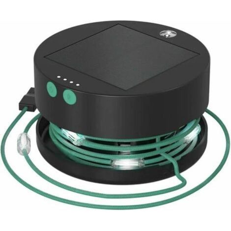 AIPERQ Wiederaufladbare Solar-Campingleuchten, wasserdichte LED-Lichterkette (1/5)