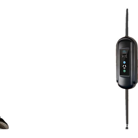 Chargeur de voiture électrique, Fonction de retard, Longueur de câble, 10M avec adaptateur, Type2 (1/2)