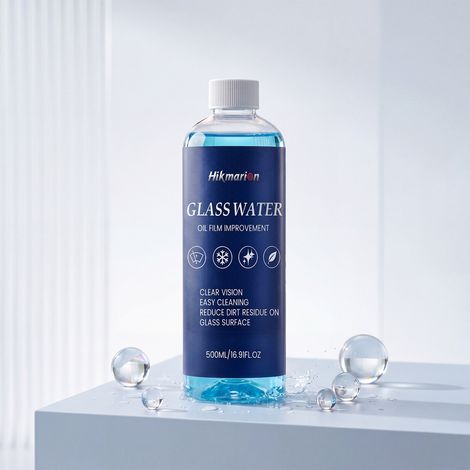 Car windshield washer fluid for clear visibility, removes oil film, and cleans wipers -- 500ml -- BIEMMEDUE (1/5)
