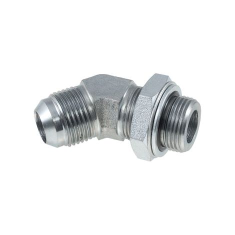 Connettore a gomito JIC 9/16" UNF a 45° (1/2)
