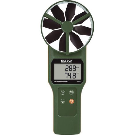 Extech AN300 anemometro termico nero precisione ±1,5%