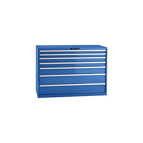Cajonera  chapa de acero  H x A 1000 x 1431 mm  7 cajones 