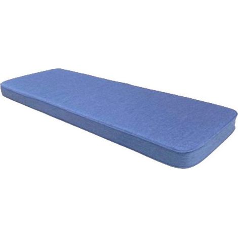 Navy Luxury 2 Seater Bench Cushion - L48 x W116 x D5 cm