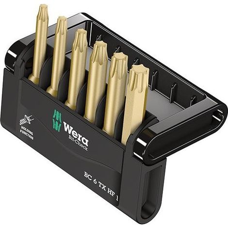 Surtido De Puntas Bit-Check 6 Tx Hf 6 Uds. Tx Wera (1/4)