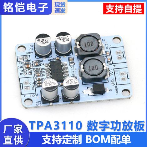 TPA3110 PBTL Mono Digital Amplifier Board 30W Amplifier Module Digital Amplifier (1/5)