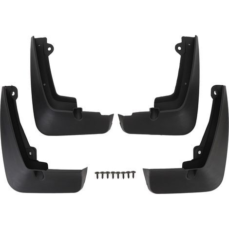 Protecteurs Roues / Pare-Graviers Noir Haute Résistance 4 Pièces pour Renault Captur 2019-2024 (1/5)