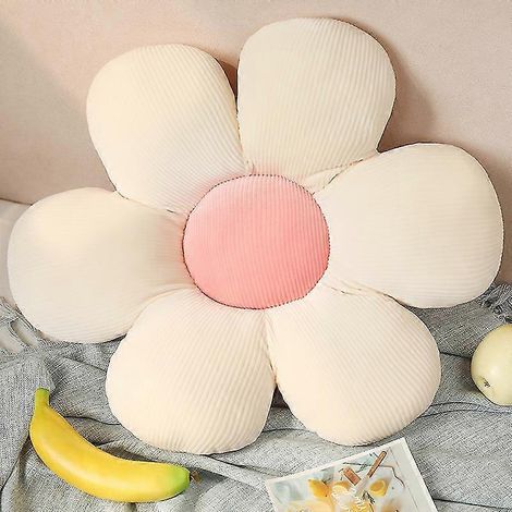 Kleines gänseblümchenförmiges Kissen, Polster, Stuhlkissen, Schreibtischkissen, Tatami-Matte, Autositzkissen (1/3)