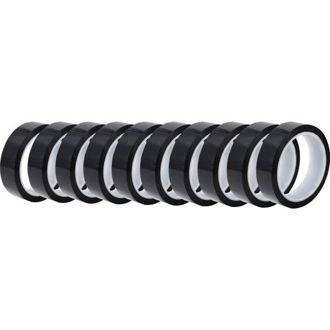 TRU COMPONENTS Ruban adhésif antistatique (ESD) 10 pc(s) noir (L x l) 36 m x 25 mm Grille antistatique (1/3)
