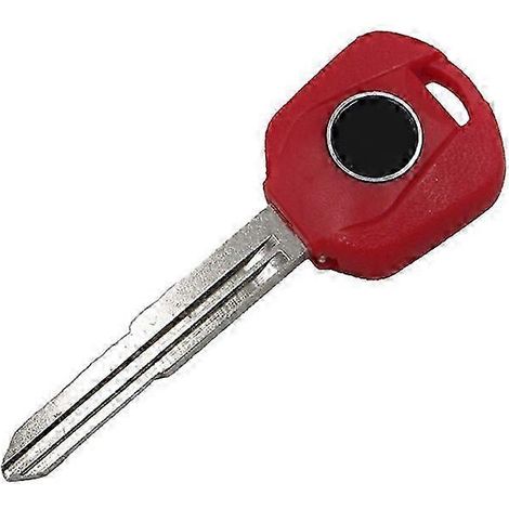 Clé vierge de moto (lame non taillée) pour Honda CBR600, CBR1000, CB900, CBF600, CR250, CBR250, NSR250, CBX250, CRM250, SL230, XR250, CB400, CBR (rouge électrique) (1/5)