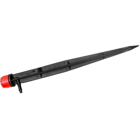 Gocciaio regolabile ad alto flusso con stelo 0-70L/h HORTILOX (1/4)