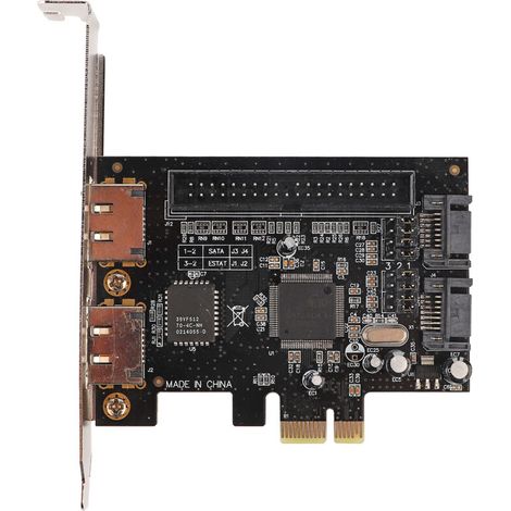 Carte d'extension PCIe vers SATA eSATA IDE avec pilote pour matériel informatique