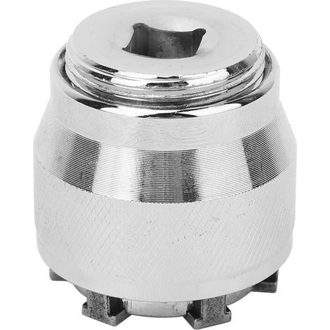 Clé universelle multifonction 10-19 mm en acier chrome-molybdène, embouts de réparation pour douille 3/8". (1/5)