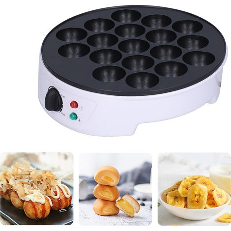Máquina portátil para takoyaki, mini bolas de pulpo, placa eléctrica para cocinar, máquina para el desayuno (1/5)
