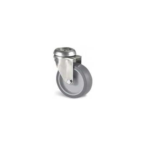 Roulette industrielle Pivotante Guitel Hervieu, inox, Ø 100mm, 80kg ( Prix pour 1 )
