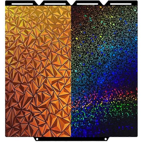 Für Snapmaker U1 Bauplatte 276x293MM Doppelseitige Chameleon PEO+Starry PEY Federstahl-Heizbettplattform (1/5)