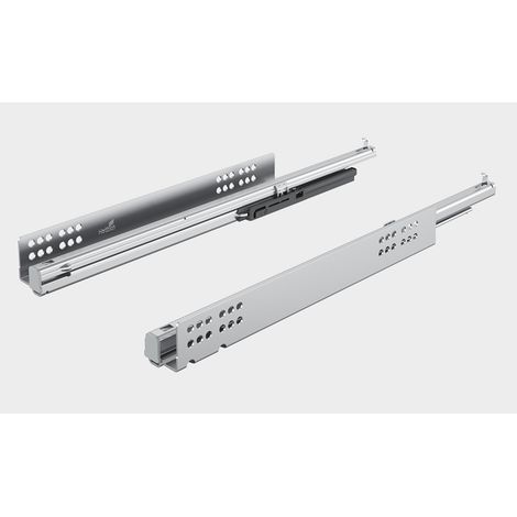 Hettich Quadro V6 ,Vollauszug, Silent System,NL: 550 mm, 30 kg, für Holzschubkästen - 1 Set