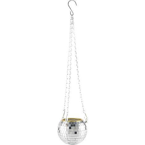 Pots de jardin miroir, jardinières, boule disco, pots de fleurs d'extérieur A-- (1/5)