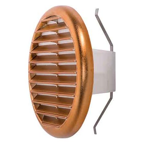 GRIGLIA DI AERAZIONE RAME UNIVERSALE Ø 125160 mm