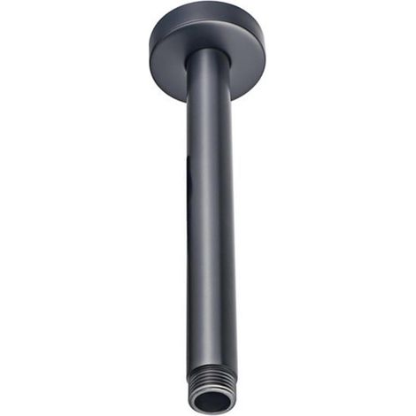 Fortifura Calvi Bras de douche rond 20cm gun metal (1/3)