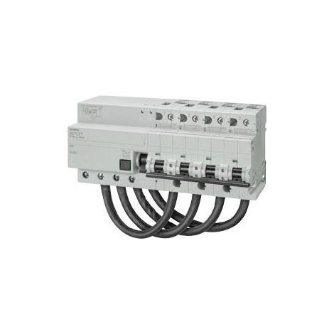 Interruttore Magnetotermico Differenziale Rcbo, 10 Ka, 4P, Tipo Ac, 30 Ma, C-Char, In: 125 A, Un Ac: 400 V (1/2)