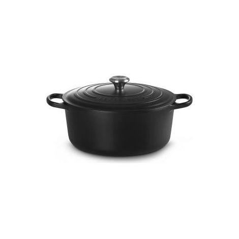 Le Creuset, Cocotte Signature en Fonte Émaillée avec Couvercle, Ø 30cm, Ronde, Compa... (1/3)