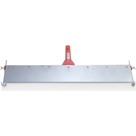 Râteau d'étalement pour ragréage 70 cm – Manche compatible télescopique – Pour béton armé – Usage professionnel – Dekor