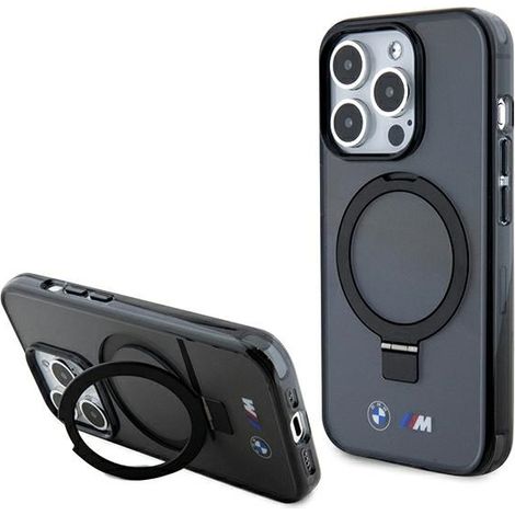 iPhone 15 Pro BMW Hardcase Ring Stand MagSafe Nero (1/5)