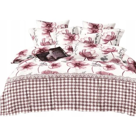 Parure de lit 4 pièces Parylux, housse de couette 160x200, drap 180x230, largeur 4 (1/5)
