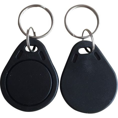 Confezione da 10 badge RFID 13,56 MHz programmabili Chip CUID intercambiabile MCT Android UID, nero (1/2)