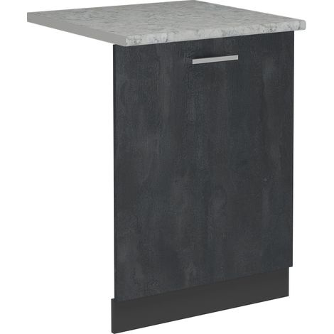 R-Line, Béton noir, 60cm, PT Marbre, Vicco