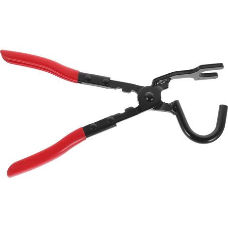 Herramienta adecuada para quitar el soporte del escape, alicates para soporte de escape, alicates para soporte de goma de escape, herramienta automotriz, color negro.