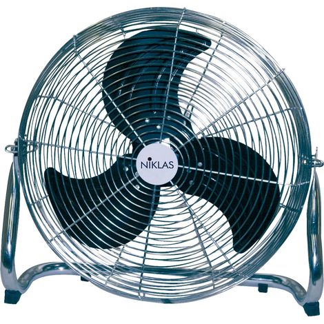 Professioneller Stahlventilator vom Boden und Wand 50 cm Powerfloor 100W Niklas (1/3)