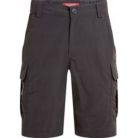 Pantalones cortos cargo Craghoppers NosiLife II - Negro Pimienta Talla: L