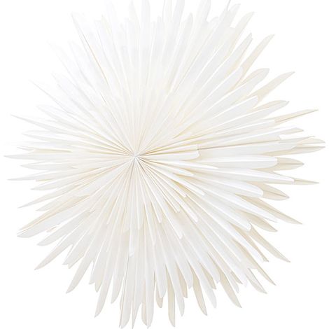 Sälen étoile de Noël avec lumière papier Ø100 cm suspension blanc. (1/5)