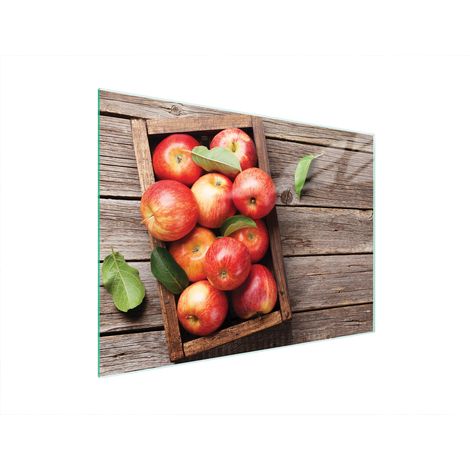 Planche à découper en verre 40x30 pomme (1/5)