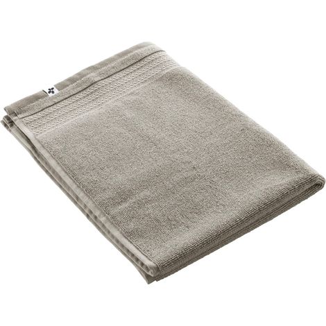 EMMA - Tapis de Bain 50x70cm en Coton Bio Coloris Argile (1/5)