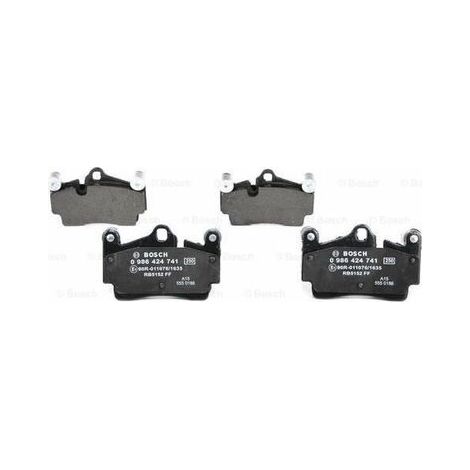 Bosch BP450 Plaquettes de frein  - arrière - ECE-R90 - 1 jeu de 4 plaquettes (1/2)