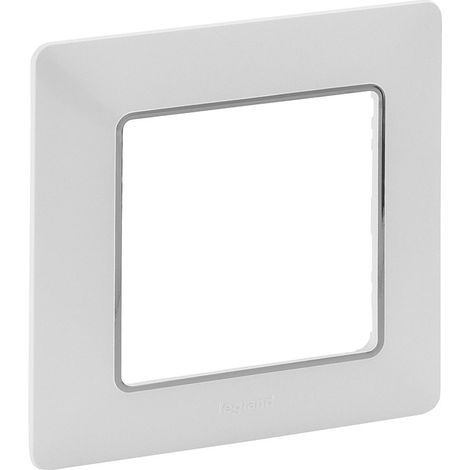 Legrand VLIFE 1FACH RAHMEN UW/CHROM (754031) (1/2)